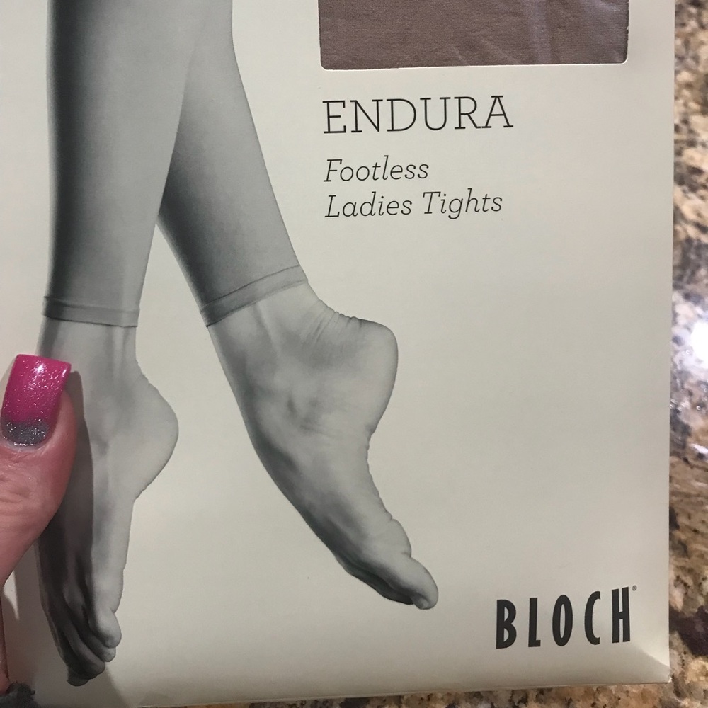 Bloch footless tights